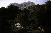 Joseph Anton Koch Mountain Scene oil painting